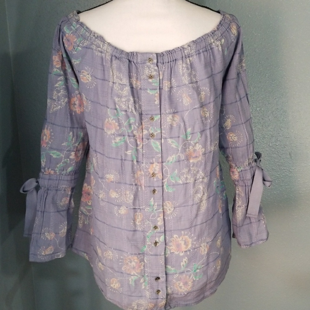 William Rast Boho Blouse - Picture 4 of 8